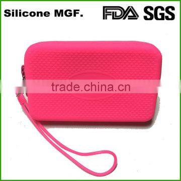 Eco-Silicone Women's Purse Bag Water-Resistant Travel cosmetic bag