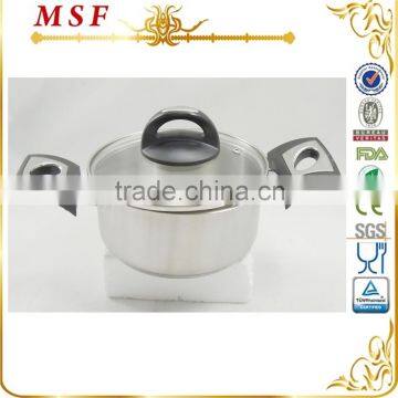 1.6L Big Bakelite Handle Hot Pot Stainless Steel Pot