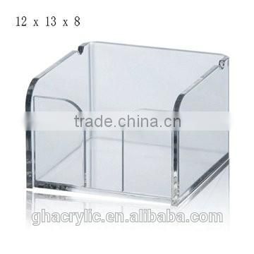 Adorably-designed acrylic tissue box cover for restaurant and hotel,customized acrylic tissue box