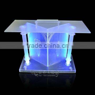 Colorful Acrylic Bar Table With LED Lights, Bar Table for Bar, Night Bar Furniture photo-4