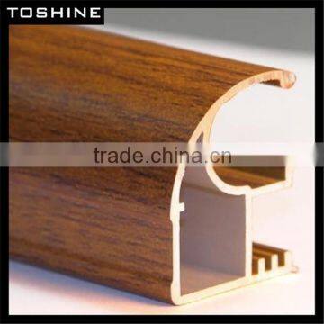 Hot Sale Wood Grain Transfer Aluminum Profile photo-2
