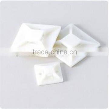 Nylon plastic Self adhesive Cable tie mounts