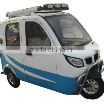 Hot sales close electric tricycle for passenger