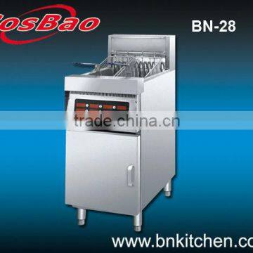 Digital control electric deep fryer machine cabinet