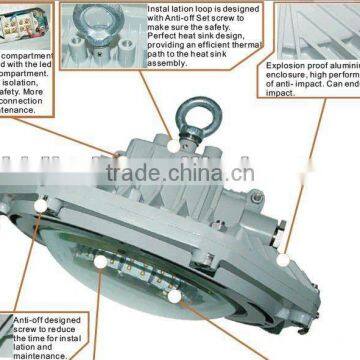 2012 the latest waterproof ip66 temperature resistant high bay lighting 60w for industrial locations