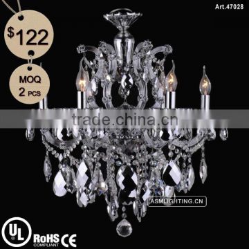 6 Light Maria Theresa Crystal Chandelier