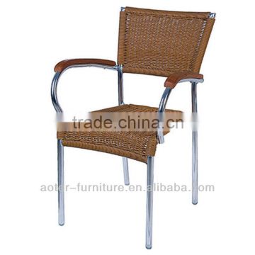 Garden aluminum rattan wicker chair