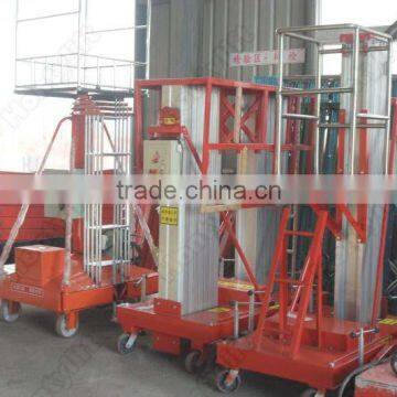 6 m 420 kg Load Double Mast Portable Aluminum Lift Platform Electric Motorcycle Lift Table photo-3