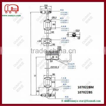 Dry Van Semi Trailer Heavy Duty Door Locking Gear 107022BM 107022BS photo-2
