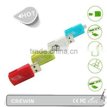 Ome for Android Phones Otg Mobile Card Reader and USB Flash Drive 2 in 1 photo-3