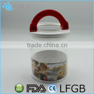 Clear Airtight Food Glass Canister