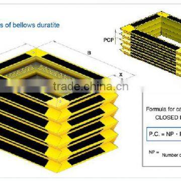 Simple Stable Square Protective Accordion Cover For Hoisting Platform photo-4