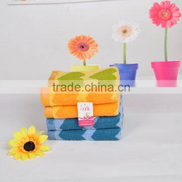 New Towel 2015 33*73cm 100% Soft Cotton Brand Face Flower Towel 100% Cotton Quick Dry Wholesale Towels