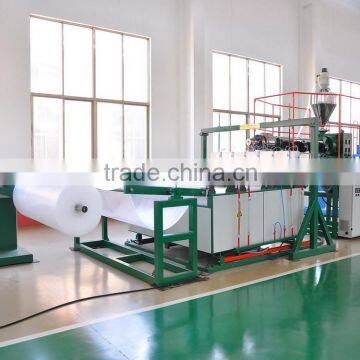 PE 2 layer composite air bubble film machine