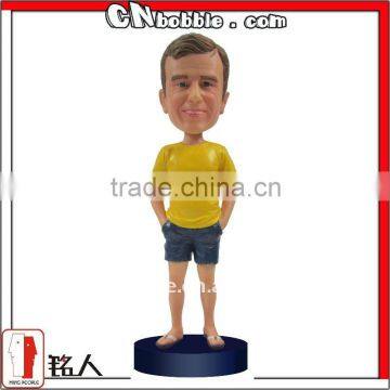 custom male polyresin bobble head your own bobblehead custom