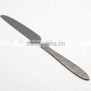 LBY factory magic stainless steel cutting&steak knife cutlery