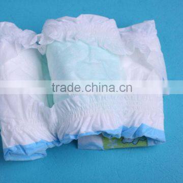 2015 new design baby diaper big elastic band baby diaper made in china