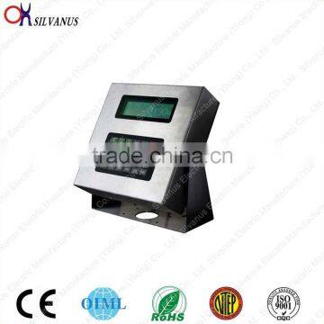 Stainless Steel chinese track scale weighing indicator display XK3190-D18s