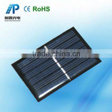 0.48W 3V 160MA poly solr panel with epoxy resin