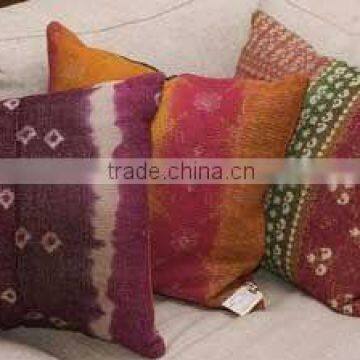 kantha quilt pillow covers