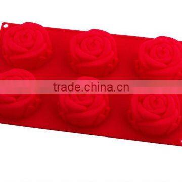 Rose baking mold