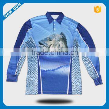 Latest design polo shirt,Long sleeve T shirt fishing