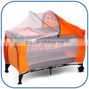 Best quality luxury baby playpen,baby playpen with mosquito net