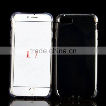 Transparent colorful mobile phone case for iphone 7