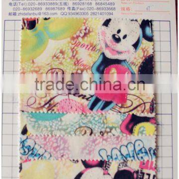 China Printing 100%cotton High Quality Transfer Print Fabric for Shoes