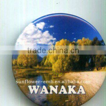 Customized Scenery Pin button badge