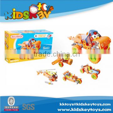 2015 Hight Quality Wholesale Kids Educational Toys diy toy Building Block Car