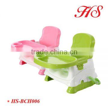 Multi-function hot selling plastic baby dining high chair baby sitting chair baby feeding chair