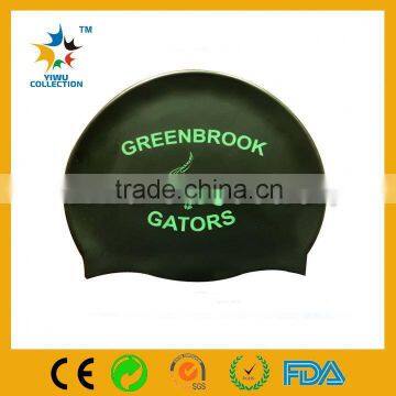 waterproof silicone swim caps,cartoon caps/hats,latex swimcap