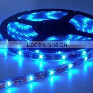 DC12V/24V IP68 4.8W/M Blue color Plastic 3500-9000K LED strip