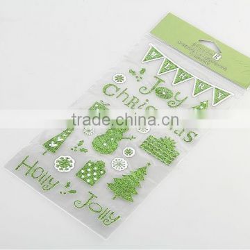 3m vinyl snowflake glitter stickers