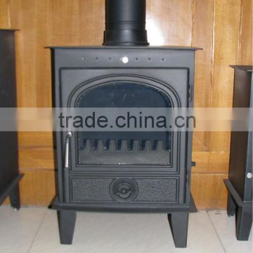 Cast Iron Free Standing Indoor & Outer door fireplace/ Chimney