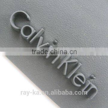 embossing logo on leather