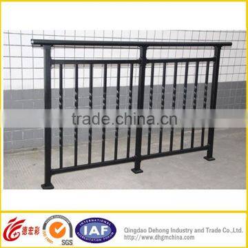 Factory Price Customized Power Coated Security Wrought Iron Balcony Railing photo-5