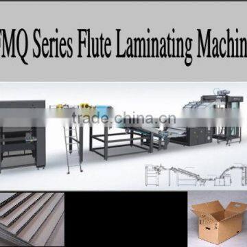 Corrugated Board Paper Laminating Machine With Delivery System
