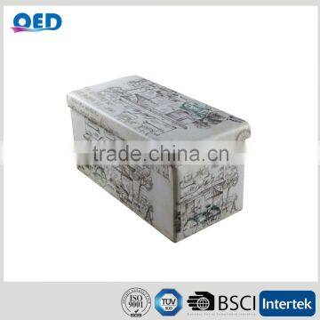 Stylish and Functional Folding Storage Bench photo-2