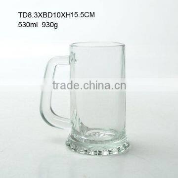 transparent hot selling glass beer bottles for drinking