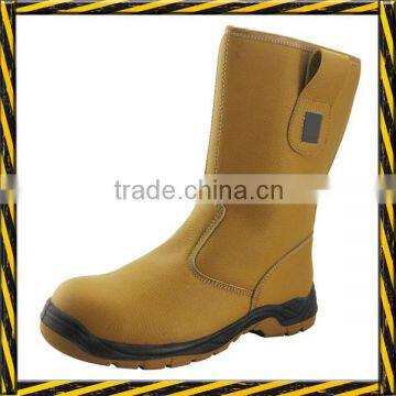 Micro fiber leather PU rubber sole boots for men