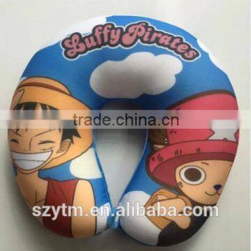 Factory custom popular soft cute U shape body pillow