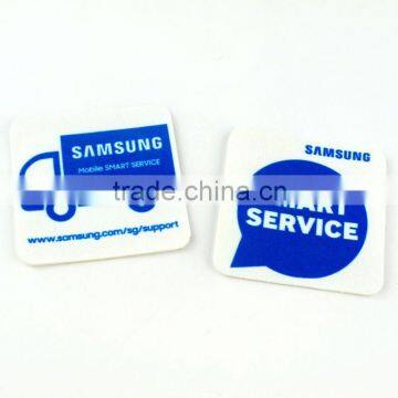 Fashionable adhesive microfiber promotional mobile phone screen cleaner