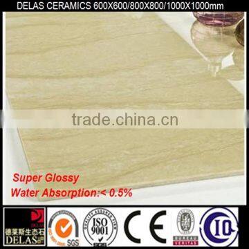 Yellow Full Polished Tiles First Choice Rainbow Jade Iridescent Ceramic Item No:S6A03