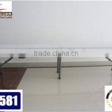 6ft costo Outdoor furniture of plastic dining bench from Chinese factory