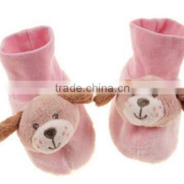 wholesale baby plush shoes / OEM factory with ICTI audit baby shoes