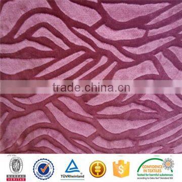 Hot Sell 100 Polyester Tricot Brushed Fabric For Upholstery