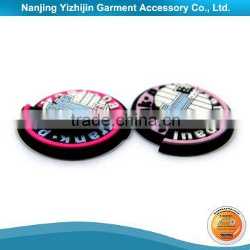 Large Export Custom Plastic Pins Round Badge for Garment