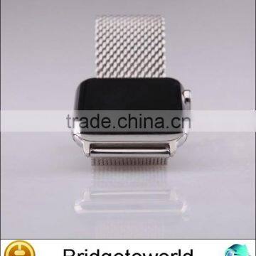 High quality Silver Stainless Steel Band for Apple Watch with Adapters